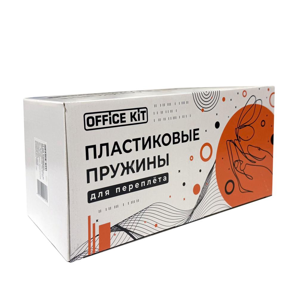 Пластиковые пружины для переплета 16 мм белый, черный, красный, синий, жёлтый, зелёный, прозрачный - Изображение 2