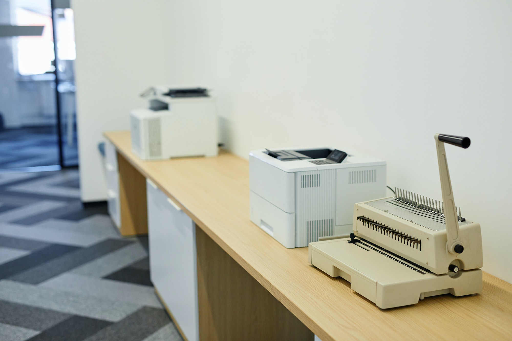 Printer Room in Office